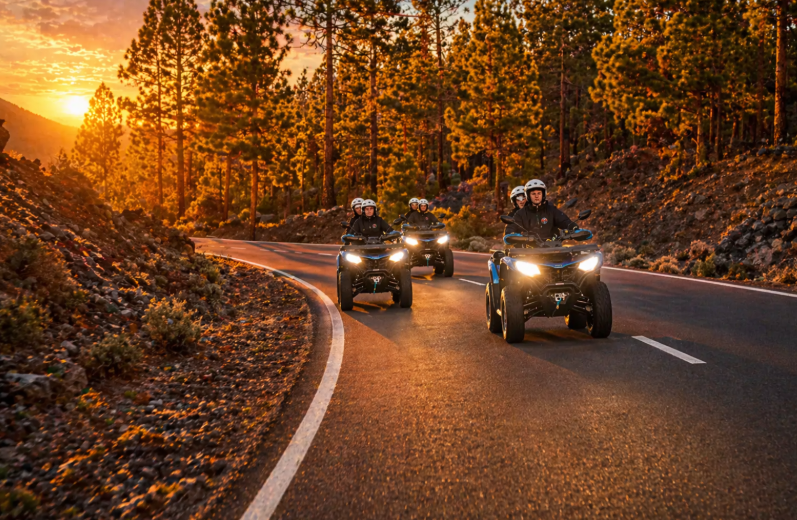 Quad Teide desde Puerto de la Cruz